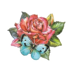 3-D Relief-Sticker, Kerzen-Glückwünsche 4, verschiedene Größen, selbstklebend