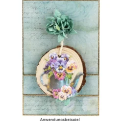 3-D Relief-Sticker, Ostergrüße 2, Design 2, 21cm x 30cm, verschiedene Größen, selbstklebend