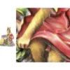 3-D Relief-Sticker, Osterhasen 2, verschiedene Größen, selbstklebend