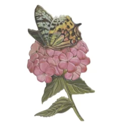 3-D Relief-Sticker, Schmetterlinge & Blumen 2, versch. Größen, selbstklebend