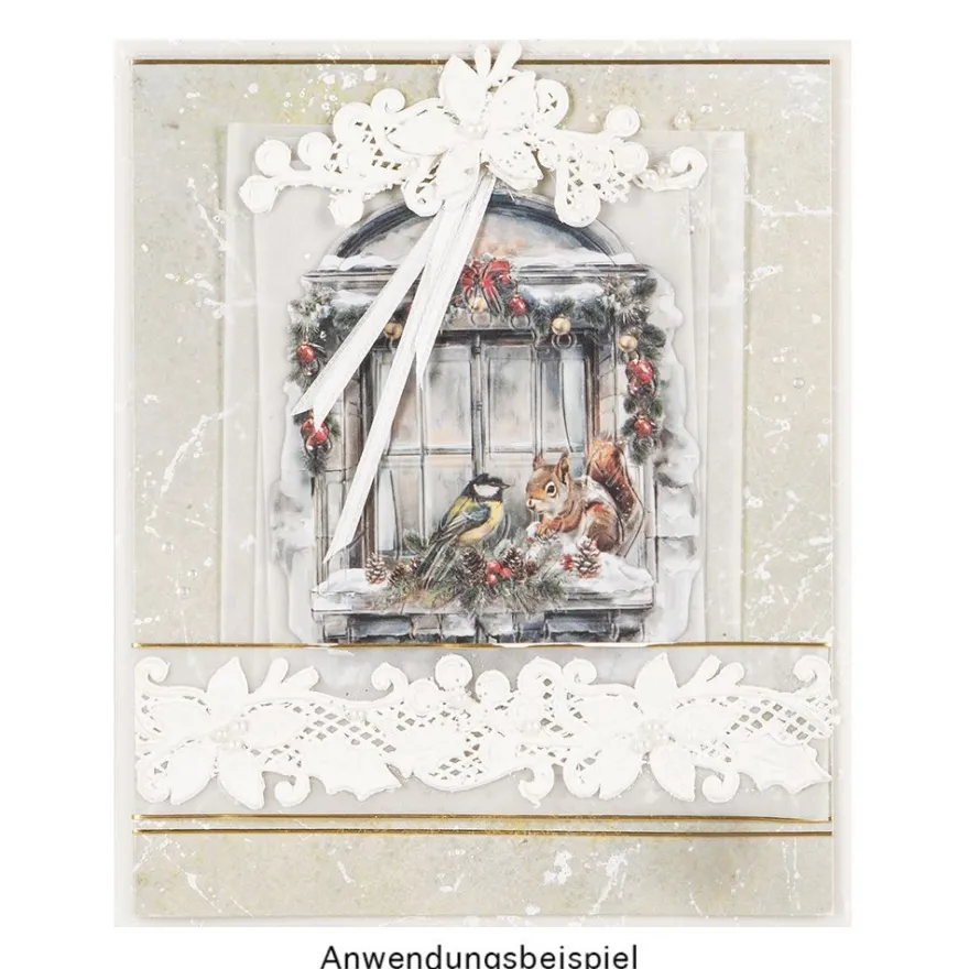 3-D Relief-Sticker, Schöne Aussicht 2, versch. Größen, selbstklebend