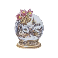 3-D Relief-Sticker, Schneekugeln 5, versch. Größen, selbstklebend