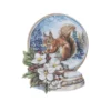 3-D Relief-Sticker, Schneekugeln 2, versch. Größen, selbstklebend