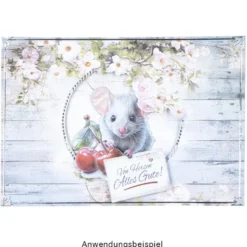 3-D Relief-Sticker, Viel Glück & Wünsche 2, versch. Größen, selbstklebend