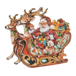 3-D Relief-Sticker, Weihnachten nostalgisch 2, Design 3, verschiedene Größen, selbstklebend