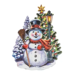 3-D Relief-Sticker, Weihnachten nostalgisch 2, Design 1, verschiedene Größen, selbstklebend