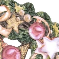 3-D Relief-Sticker, Weihnachtliche Kränze 1, versch. Größen, selbstklebend