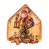 3-D Relief-Sticker, Weihnachtspost 1, verschiedene Größen, selbstklebend