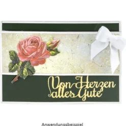 3-D Relief-Sticker, Zauberhafte Maiglöckchen 2, 21cm x 30cm, verschiedene Größen, selbstklebend
