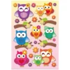 3-D Stickerbogen, Eulen 1, 12,5 x 18,5 cm