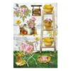 3-D Stickerbogen, Im Garten, 12,5 x 18,5 cm