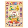 3-D Stickerbogen, Osterhase, 12,5 x 18,5 cm