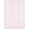 3-D Sticker-Bordüren "Deluxe Ornament 2", 2 verschiedene Breiten, selbstklebend, rosa