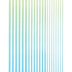 3-D Sticker-Bordüren "Farbverlauf", 28,5cm, verschiedene Breiten, grün/blau