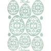 3-D Sticker "Deluxe Ostern", verschiedene Größen, selbstklebend, mint