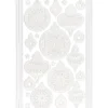3-D Sticker, Deluxe Weihnachtskugeln,verschiedene Größen, selbstklebend, weiß