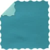 DuoColor Stanz-Faltpapiere, 15 x 15 cm, türkis, Büttenrand, 60 Blatt