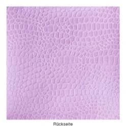 DuoDesign Faltfolien, Kroko-Optik, 10cm x 10cm, 65 Blatt, beere