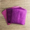 DuoDesign Faltfolien, Kroko-Optik, 10cm x 10cm, 65 Blatt, magenta
