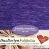 DuoDesign Faltfolien, Seiden-Optik, 10cm x 10cm, 65 Blatt, violett