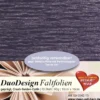DuoDesign Faltfolien, Seiden-Optik, 10cm x 10cm, 65 Blatt, dunkelflieder