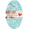 DuoDesign Faltpapier, oval, 14 x 8 cm, 100 Blatt, hellblau