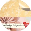 DuoDesign Faltpapier, rund, 10 cm Ø, 60 Blatt