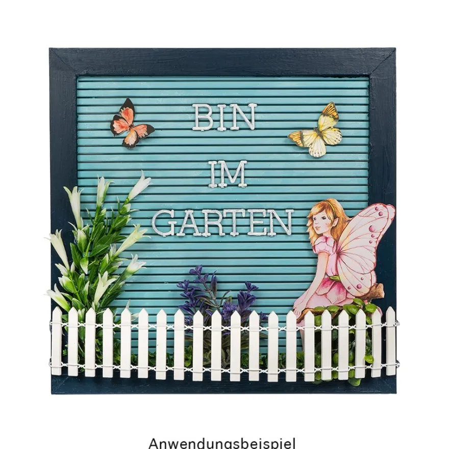 Duo-Design-Papiere, Elfen 1, beidseitig bedruckt, 25cm x 25cm, 250g/m², 20 Blatt