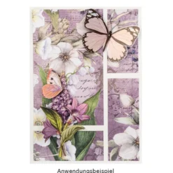 Duo-Design-Papiere, Frühling & Sommer, beidseitig bedruckt, 25cm x 25cm, 250 g/m², 100 Blatt