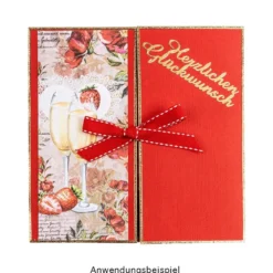 Duo-Design-Papiere, Geburtstag 1, beidseitig bedruckt, 25cm x 25cm, 250g/m², 20 Blatt