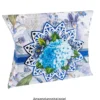 Duo-Design-Papiere, Glockenblumen 1, beidseitig bedruckt, 25cm x 25cm, 250g/m², 20 Blatt
