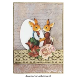 Duo-Design-Papiere, Hintergründe 3, beidseitig bedruckt, 25cm x 25cm, 250g/m², 20 Blatt