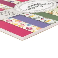 Duo-Design-Papiere, Ostern 1, beidseitig bedruckt, 25cm x 25cm, 250g/m², 20 Blatt