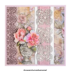 Duo-Design-Papiere, Vintage 1, beidseitig bedruckt, 25cm x 25cm, 250g/m², 20 Blatt