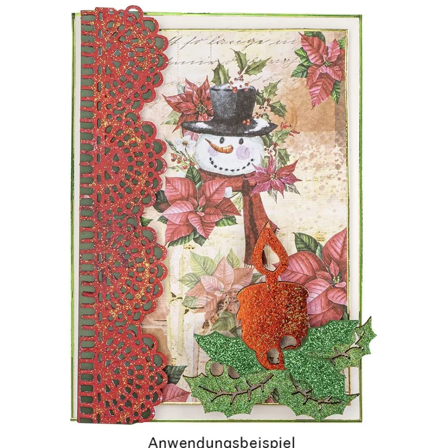 Duo-Design-Papiere, Weihnachtszeit 1, beidseitig bedruckt, 25cm x 25cm, 250g/m², 20 Blatt