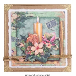 Duo-Design-Papiere, Weihnachten & Winter, beidseitig bedruckt, 25cm x 25cm, 250 g/m², 100 Blatt