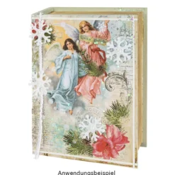 Duo-Design-Papiere, Winterzeit 2, beidseitig bedruckt, 25cm x 25cm, 250g/m², 20 Blatt