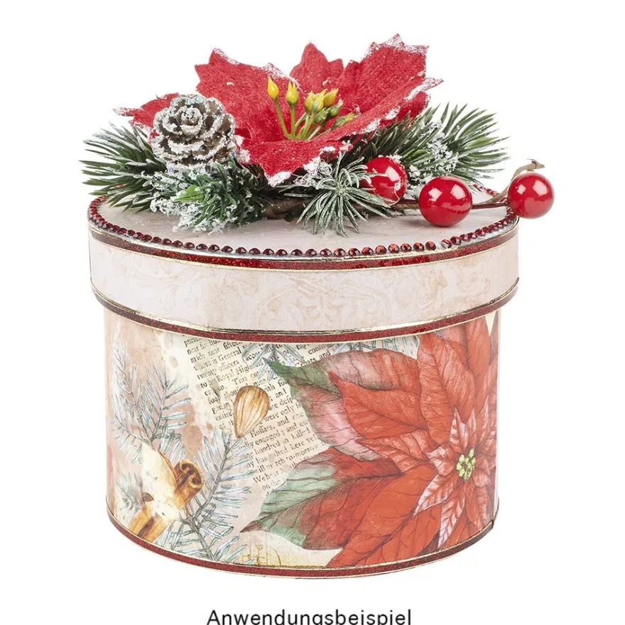 Duo-Design-Papiere, Winterzeit 3, beidseitig bedruckt, 25cm x 25cm, 250g/m², 20 Blatt