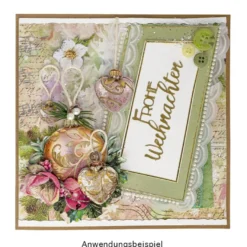 Duo-Design-Papiere, Winterzeit 3, beidseitig bedruckt, 25cm x 25cm, 250g/m², 20 Blatt