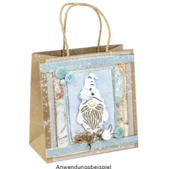 Duo-Design-Papiere, Winterzeit 3, beidseitig bedruckt, 25cm x 25cm, 250g/m², 20 Blatt