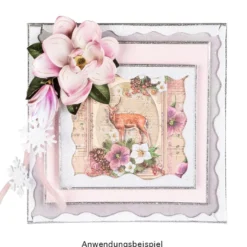 Duo-Design-Papiere, Winterzeit 1, beidseitig bedruckt, 25cm x 25cm, 250g/m², 20 Blatt