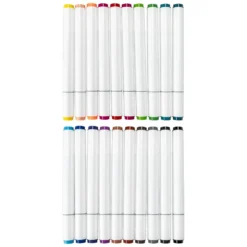 Duo-Marker mit 2 Spitzen, auf Wasserbasis, 20 Stück