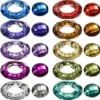 Duo Schmuckstein-Set, Ring- & Glitzersteine, 10 Farben, 400 Stk.