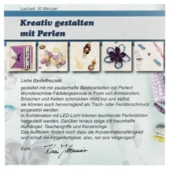 DVD, Kreativ gestalten mit Perlen, 30 min