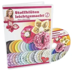 DVD, Stoffblüten leichtgemacht 2, 70 Min.