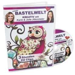 DVD, Unsere Bastelwelt, 22 Clips, 186 min, J. & K. Jittenmeier