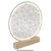 Effekt-Glaskügelchen, Ø1mm bis Ø1,5mm, 125g, transparent-irisierend