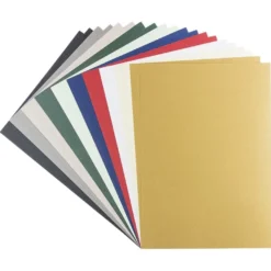 Effekt-Karton, Perlmutt, DIN A4, 250 g/m², 10 verschiedene Farben, 20 Bogen
