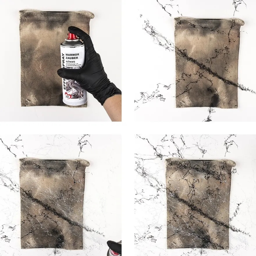 Effekt-Spray, Marmor Zauber, schwarz, 400ml