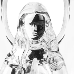 Engelsfigur, transparent, 20,5cm x 9cm x 8,1cm